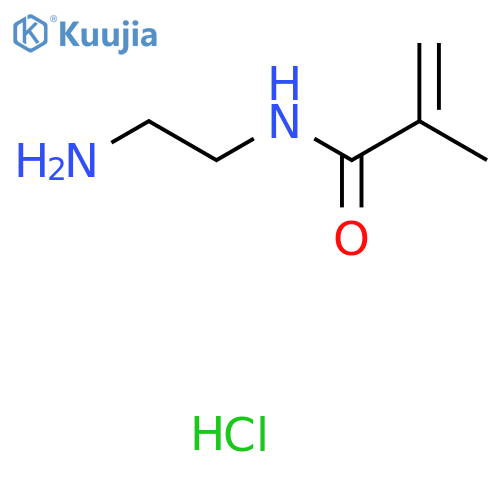 2-Aminoethylmethacrylamide hydrochloride structure