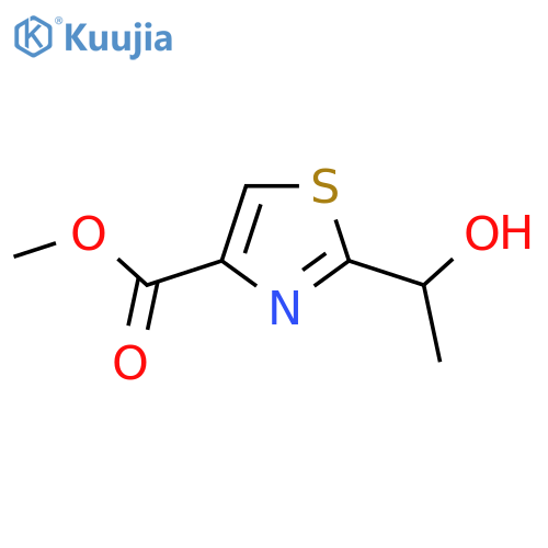 Methyl 2-(1-hydroxyethyl)-1,3-thiazole-4-carboxylate structure