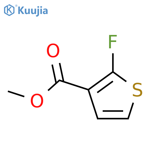 3-Thiophenecarboxylicacid, 2-fluoro-, methyl ester structure