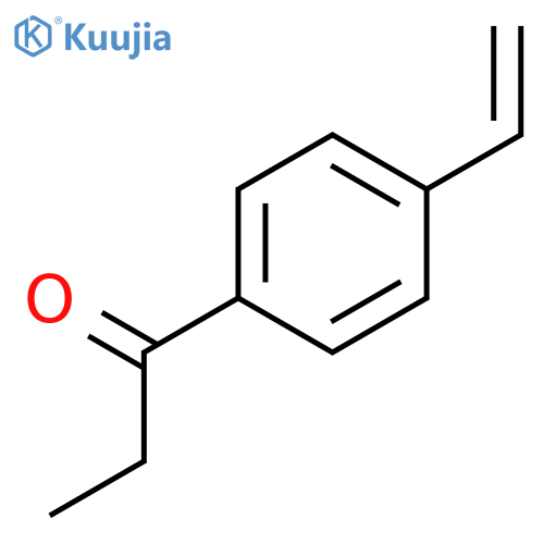 1-PROPANONE, 1-(4-ETHENYLPHENYL)- structure