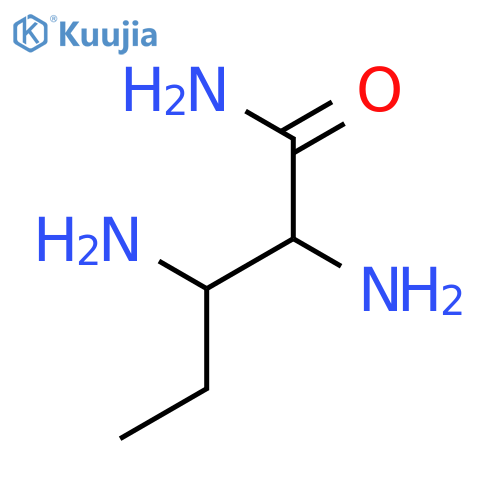 Pentanamide, 2,3-diamino- structure