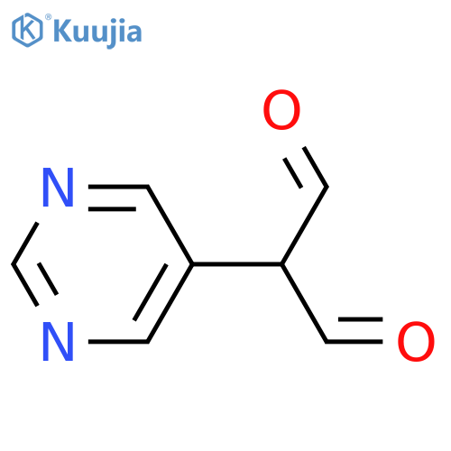 Propanedial,2-(5-pyrimidinyl)- structure