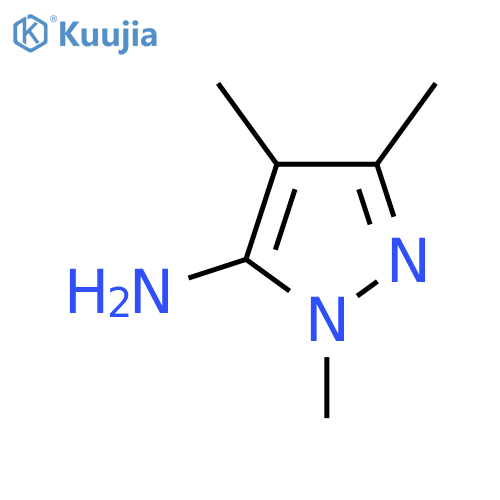 2,4,5-Trimethyl-2,3-dihydro-1H-pyrazol-3-imine structure