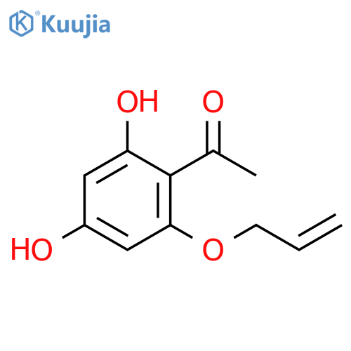 1-[2,4-Dihydroxy-6-(2-propenyloxy)phenyl]ethanone structure