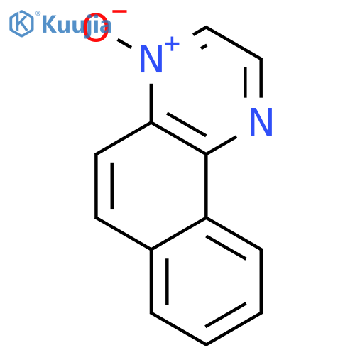 Benzo[f]quinoxaline, 4-oxide structure