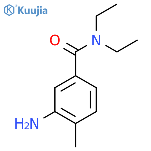 3-Amino-N,N-diethyl-4-methylbenzamide structure