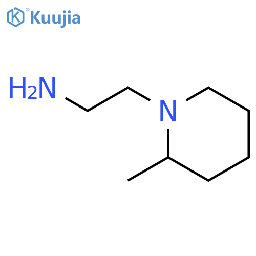 2-(2-Methylpiperidin-1-yl)ethanamine structure