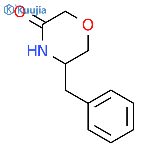 5-Benzylmorpholin-3-one structure