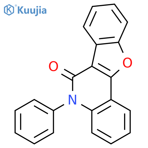 Benzofuro[3,2-c]quinolin-6(5H)-one, 5-phenyl- structure