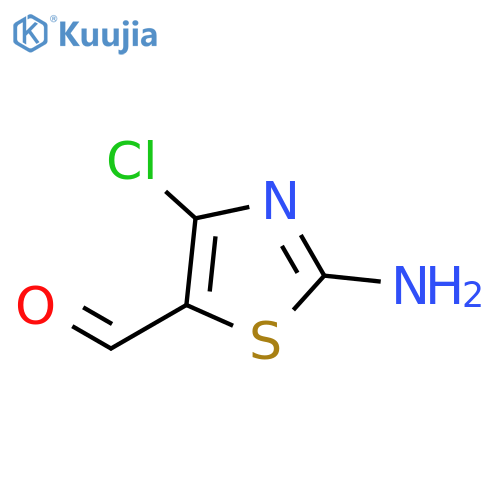 2-Amino-4-chlorothiazole-5-carbaldehyde structure