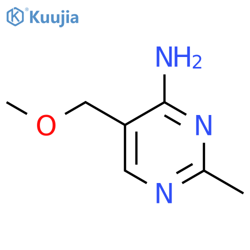 4-Amino-5-methoxymethyl-2-methylpyrimidine structure