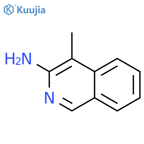 4-methyl-3-Isoquinolinamine structure
