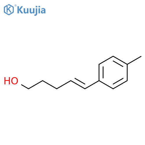 4-Penten-1-ol, 5-(4-methylphenyl)-, (4E)- structure