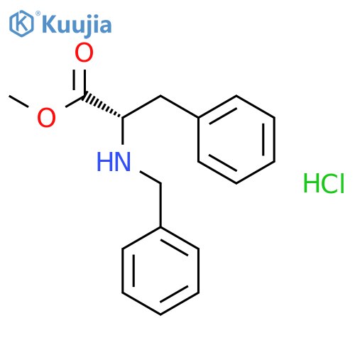 Benzyl-L-phenylalanine methyl ester hydrochloride structure
