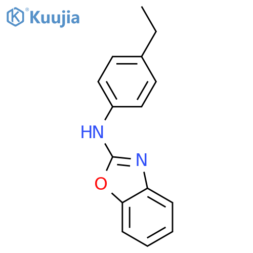 N-(4-ethylphenyl)-1,3-benzoxazol-2-amine structure