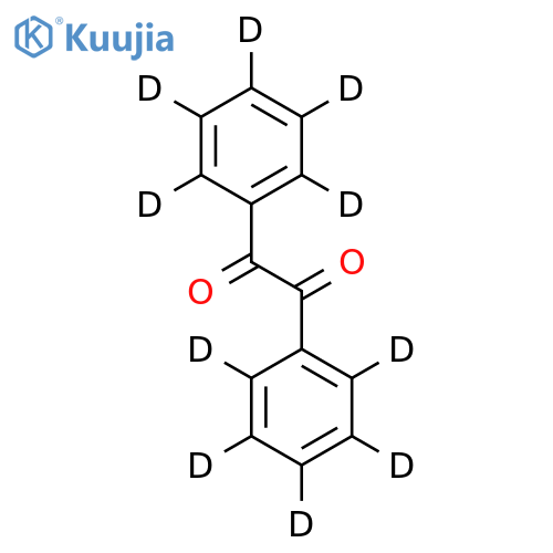 Benzil-d10 structure