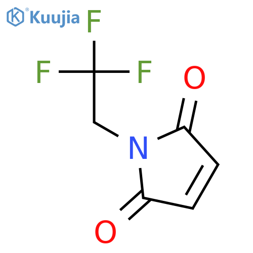 1-(2,2,2-trifluoroethyl)-2,5-dihydro-1H-pyrrole-2,5-dione structure