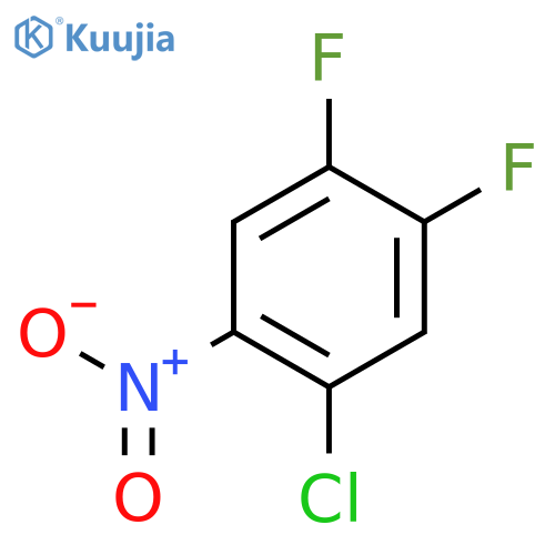 1-chloro-4,5-difluoro-2-nitro-benzene structure