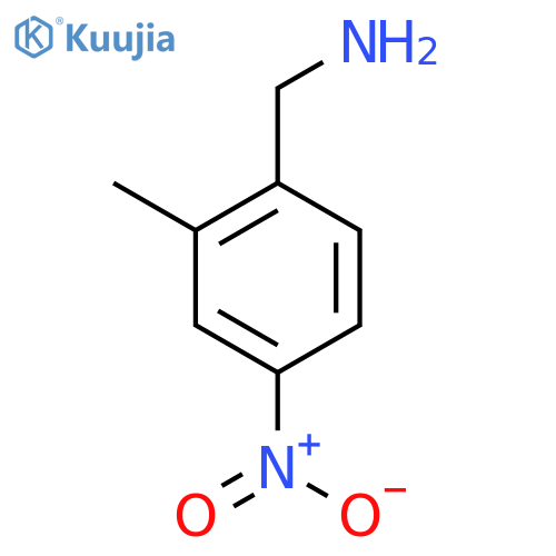 (2-Methyl-4-nitrophenyl)methanamine structure