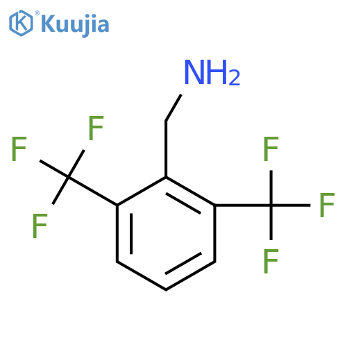2,6-Bis(trifluoromethyl)benzylamine structure