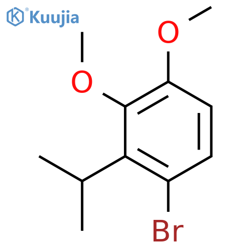 1-Bromo-2-isopropyl-3,4-dimethoxybenzene structure