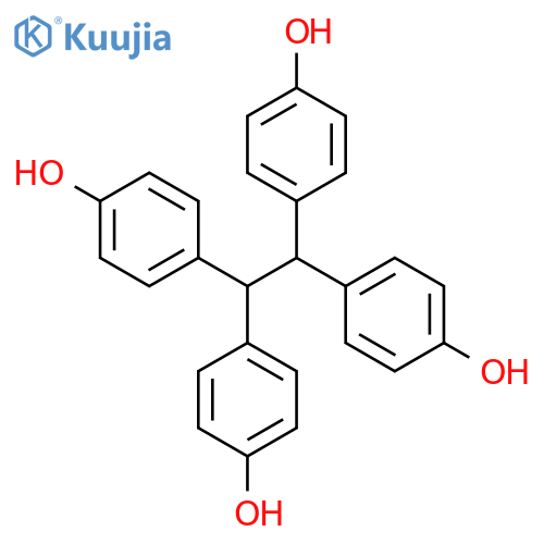 1,1,2,2-Tetrakis(p-hydroxyphenyl)ethane structure