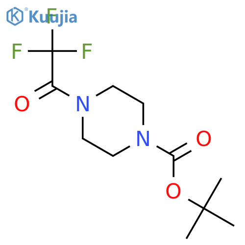 Tert-Butyl 4-(2,2,2-Trifluoroacetyl)Piperazine-1-Carboxylate structure