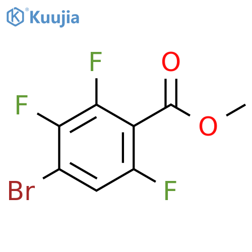 methyl 4-bromo-2,3,6-trifluorobenzoate structure