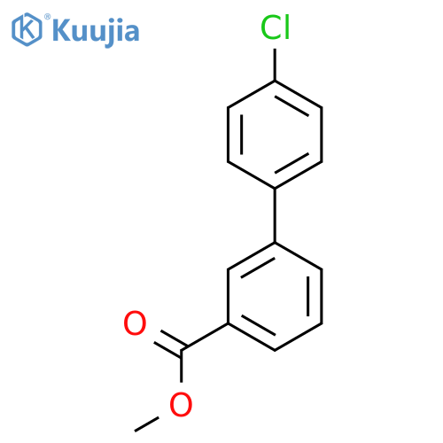 Methyl 4'-chloro[1,1'-biphenyl]-3-carboxylate structure
