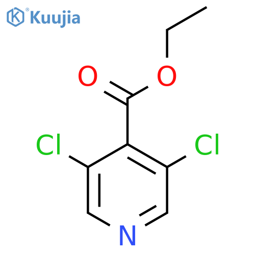 3,5-dichloroisonicotinic acid ethyl ester structure