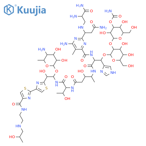 2-({2-[2-{[(6-amino-2-{3-amino-1-[(2,3-diamino-3-oxopropyl)amino]-3-oxopropyl}-5-methylpyrimidin-4-yl)carbonyl]amino}-3-[(4-{[1-({1-[(5-amino-3,4-dihydroxy-6-methyltetrahydro-2H-pyran-2-yl)oxy]-2-hydroxy-2-[4-({2-[(2-hydroxypropyl)amino]ethyl}carbamoyl)-2 structure