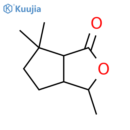 1H-Cyclopenta[c]furan-1-one, hexahydro-3,6,6-trimethyl- structure