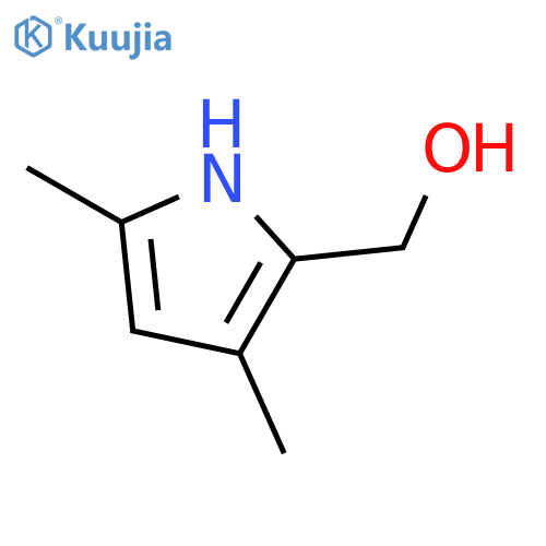 1H-Pyrrole-2-methanol,3,5-dimethyl- structure