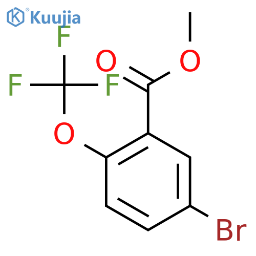 Methyl 5-bromo-2-(trifluoromethoxy)benzoate structure