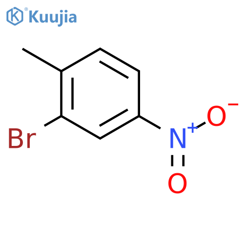 2-Bromo-4-nitrotoluene structure