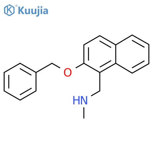 N-{[2-(benzyloxy)-1-naphthyl]methyl}-N-methylamine structure