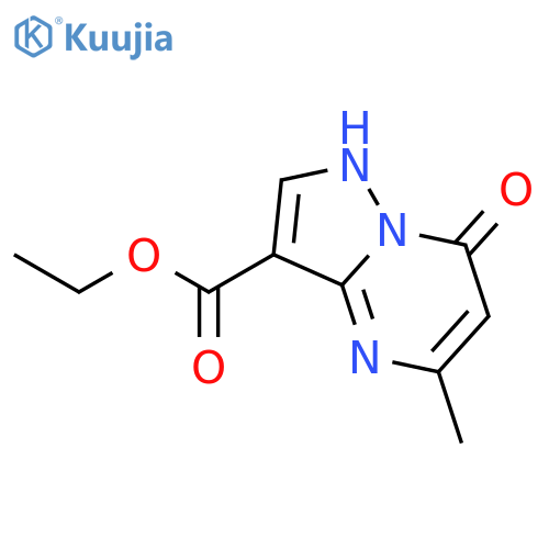 Ethyl 5-methyl-7-oxo-1h-pyrazolo[1,5-a]pyrimidine-3-carboxylate structure