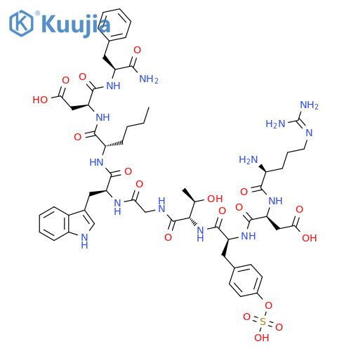 cholecystokinin (25-33), Thr(28)-Nle(31)- structure
