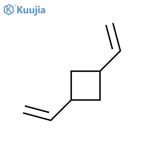 Cyclobutane,1,3-diethenyl-, cis- structure