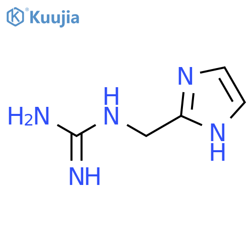 1-((1H-Imidazol-2-yl)methyl)guanidine structure