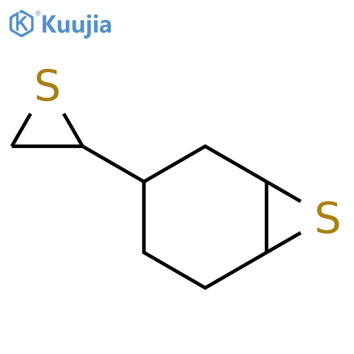 7-Thiabicyclo[4.1.0]heptane, 3-thiiranyl- structure