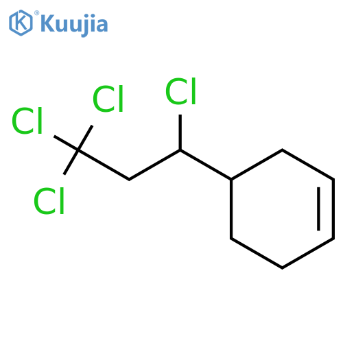 Cyclohexene,4-(1,3,3,3-tetrachloropropyl)- structure