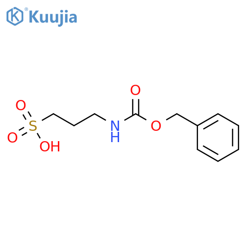 1-Propanesulfonic acid,3-[[(phenylmethoxy)carbonyl]amino]- structure
