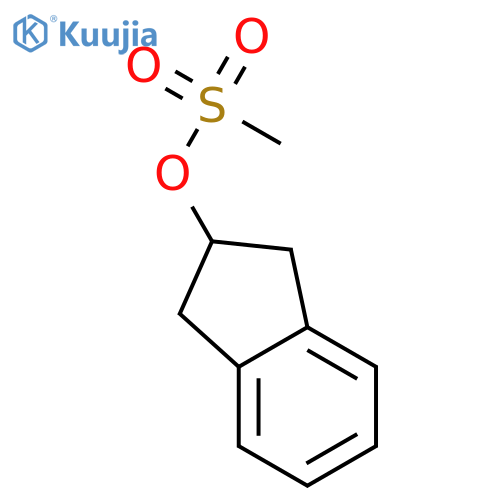 2,3-dihydro-1h-inden-2-yl Methanesulfonate structure