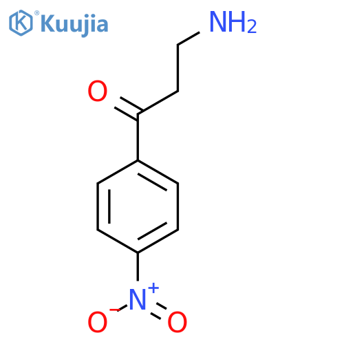 3-amino-1-(4-nitrophenyl)propan-1-one structure