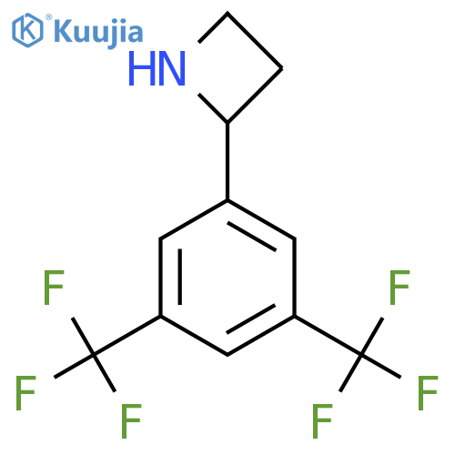 2-3,5-bis(trifluoromethyl)phenylazetidine structure