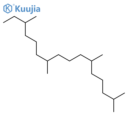 2,6,10,14-Tetramethylhexadecane; (6S,10R,14R)-form structure