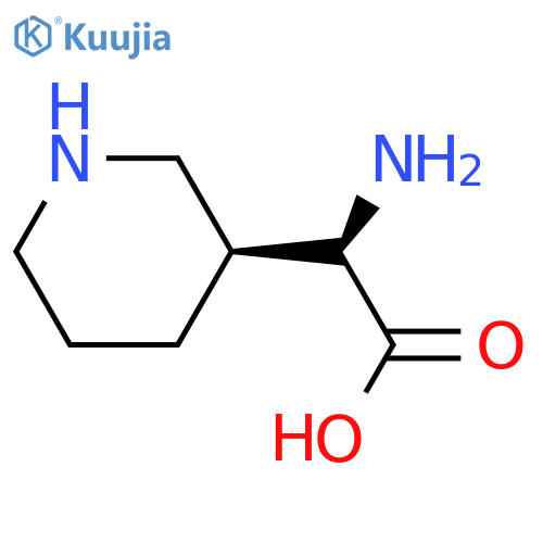 3-Piperidineaceticacid, a-amino-, (R*,S*)- (9CI) structure