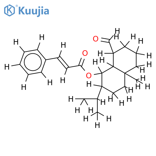 6beta-(Cinnamoyloxy)eudesman-14-al structure