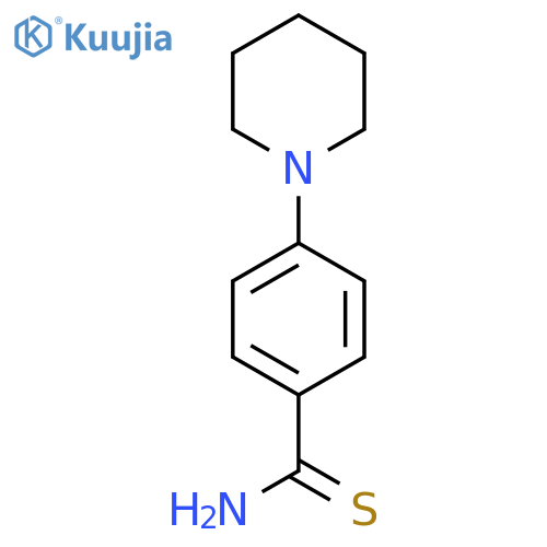 4-(Piperidin-1-yl)benzothioamide structure